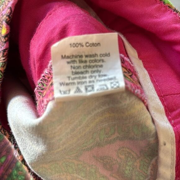 J.Crew Paisley Print Side-Zip Shorts Size 0โ Multicolor Cotton Mid-Rise - Picture 6 of 7